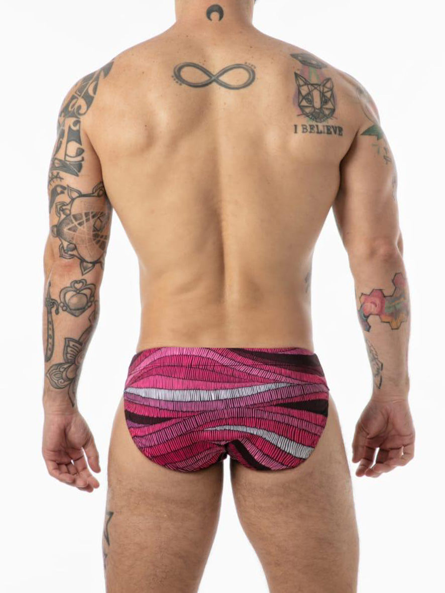 Pink Power Swim Brief