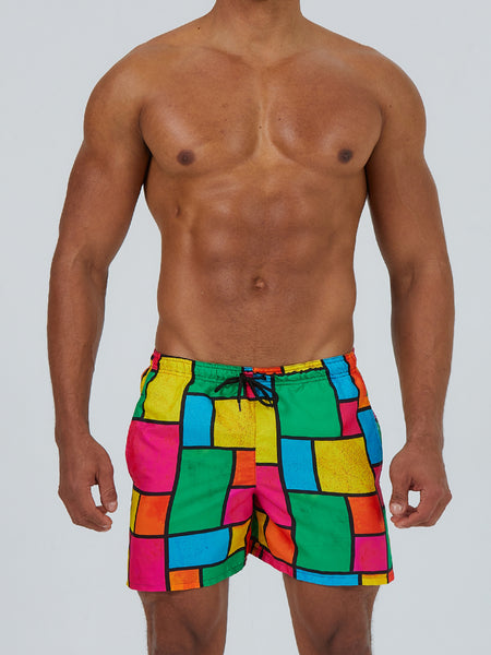 Men's Ombre Sea Foam 7″ Swim Shorts, Created for Macy's – My Fashion Mall